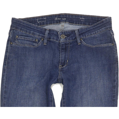 Levi's Demi Curve Women Blue Skinny Slim Stretch Jeans W28 L33