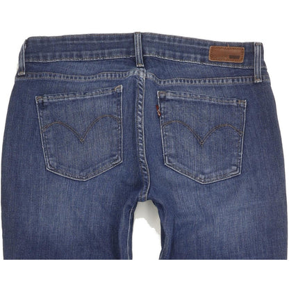 Levi's Demi Curve Women Blue Skinny Slim Stretch Jeans W28 L33