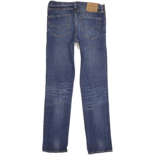 Levi's 511 Men Blue Straight Slim Jeans W34 L31