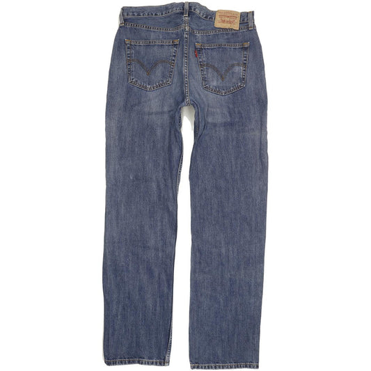 Levi's 751 Men Blue Straight Regular Jeans W36 L33