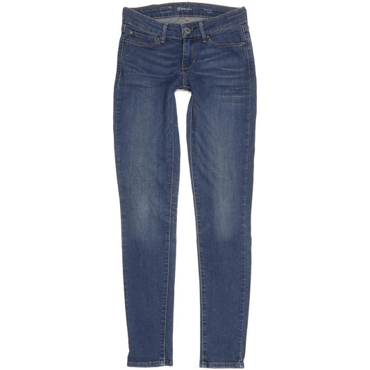 Levi's Demi Curve Women Blue Skinny Slim Stretch Jeans W25 L30
