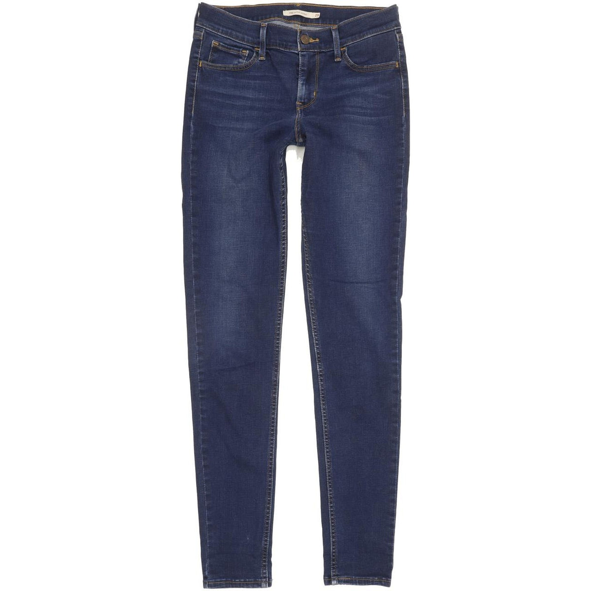 Levi's 710 Super Women Blue Skinny Slim Stretch Jeans W29 L31