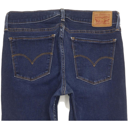 Levi's 710 Super Women Blue Skinny Slim Stretch Jeans W29 L31