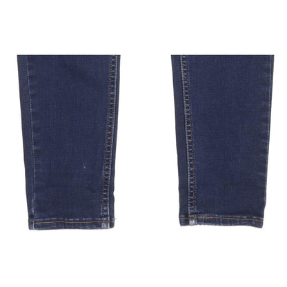 Levi's 710 Super Women Blue Skinny Slim Stretch Jeans W29 L31