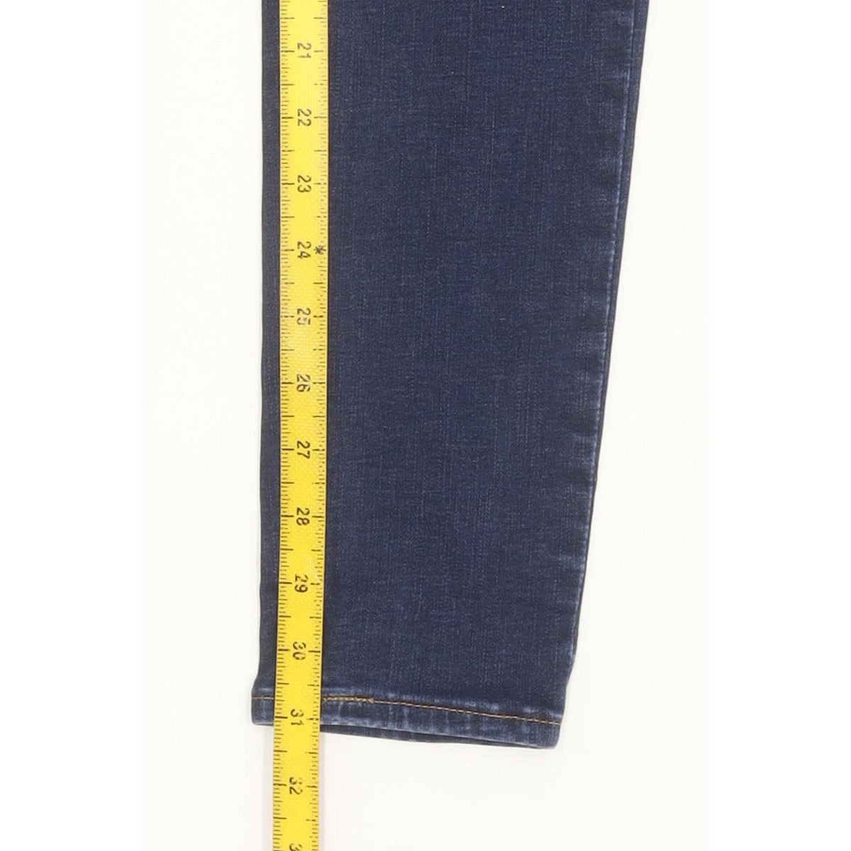 Levi's 710 Super Women Blue Skinny Slim Stretch Jeans W29 L31