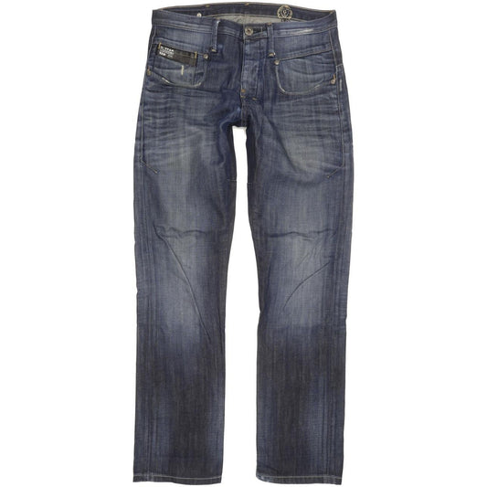 G-Star Blade Men Blue Straight Slim Jeans W29 L30