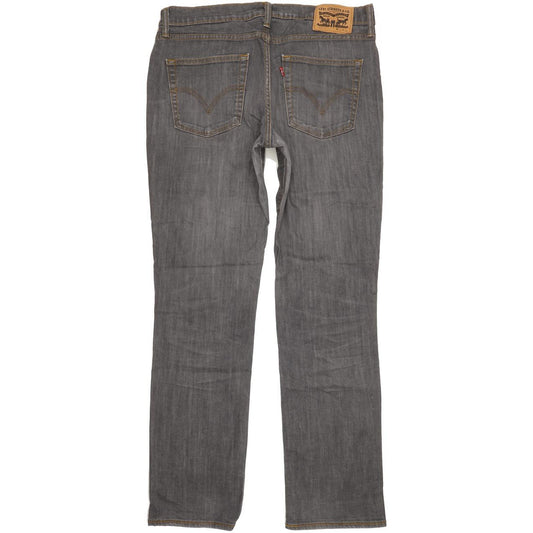 Levi's 511 Men Grey Straight Slim Stretch Jeans W36 L33