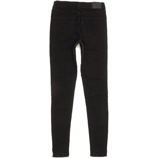 Levi's 720 Women Black Skinny Slim Stretch Jeans W28 L31