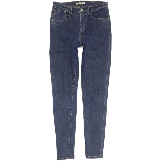 Levi's Mile Blue Skinny Slim Stretch Jeans High Waisted W29 L31