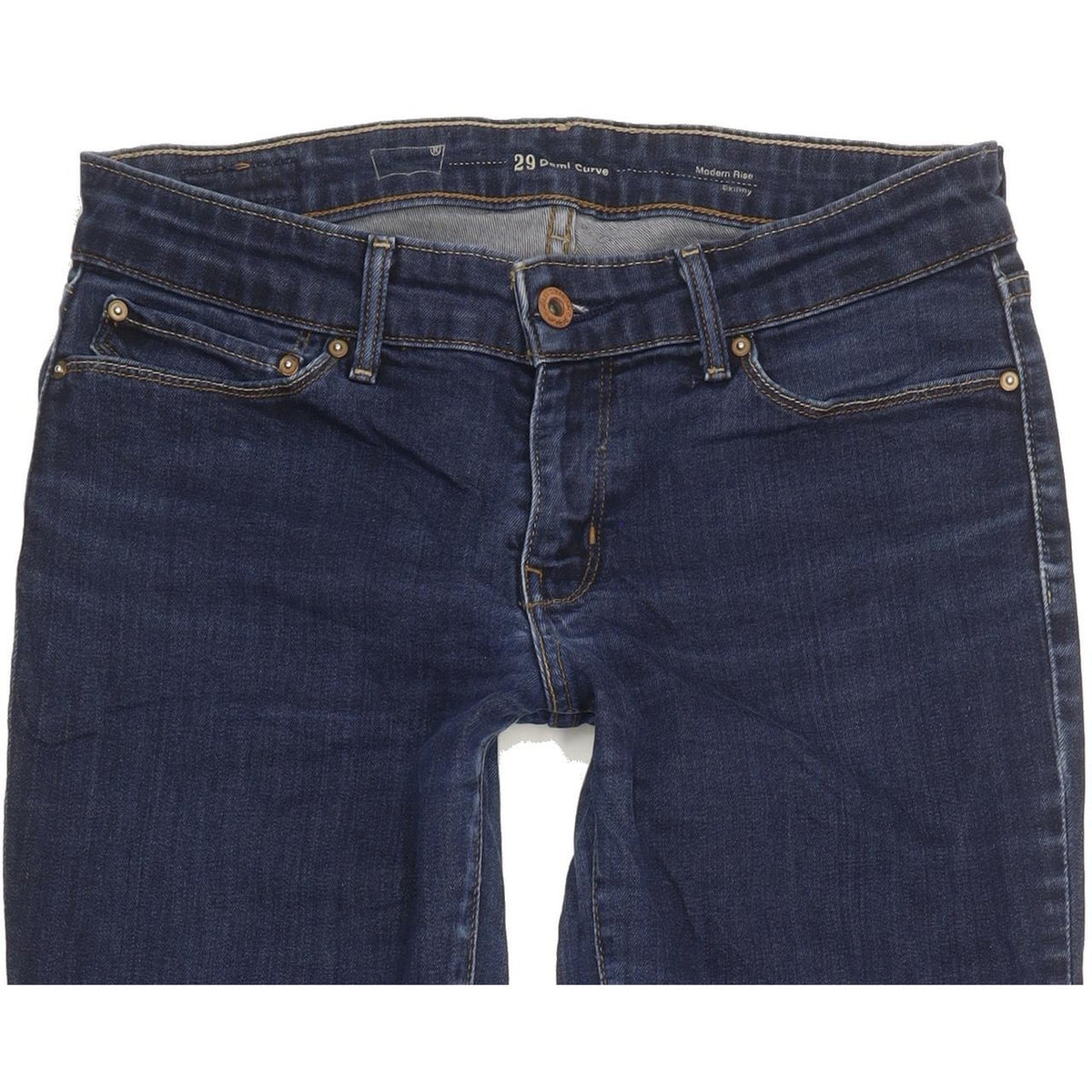 Levi's Demi Curve Women Blue Skinny Slim Stretch Jeans W29 L30