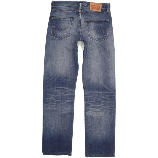 Levi's 504 Men Blue Straight Regular Jeans W29 L30