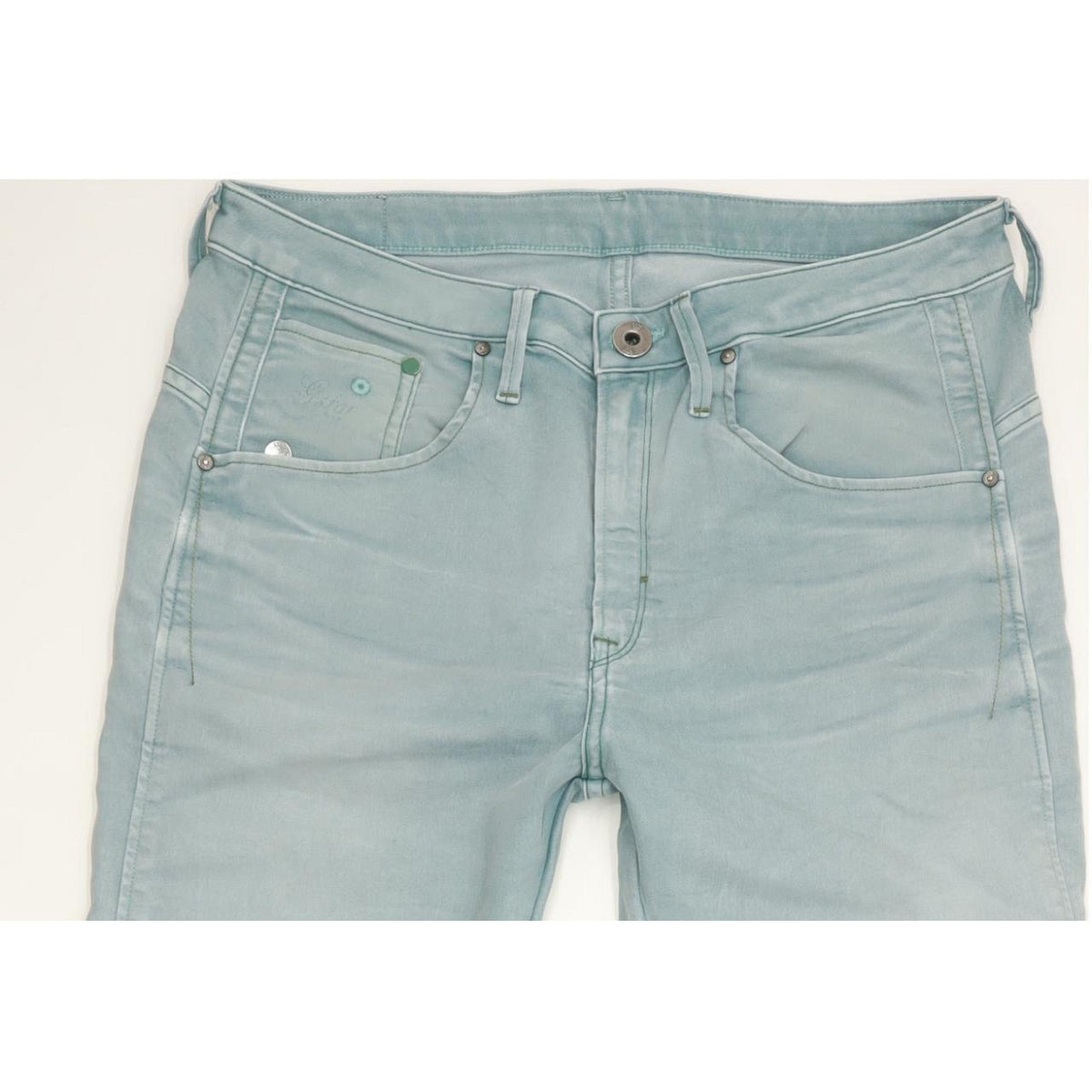 G-Star Arc 3D Women Green Tapered Slim Stretch Jeans W27 L29