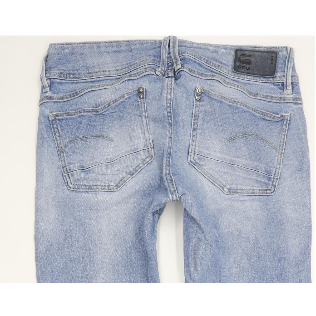 G-Star Lynn Women Blue Skinny Slim Stretch Jeans W26 L31