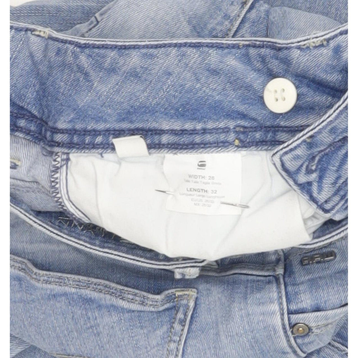 G-Star Lynn Women Blue Skinny Slim Stretch Jeans W26 L31