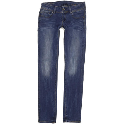 G-Star Midge Women Blue Straight Slim Stretch Jeans W30 L34