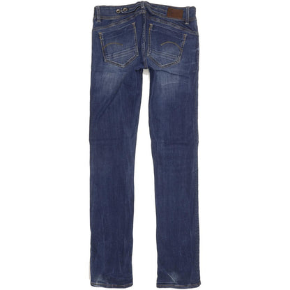 G-Star Midge Women Blue Straight Slim Stretch Jeans W30 L34