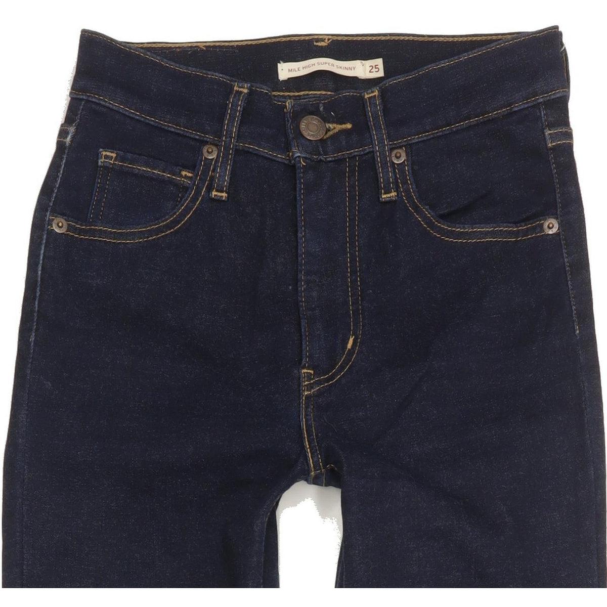 Levi's Mile Women Blue Skinny Slim Stretch Jeans W25 L30