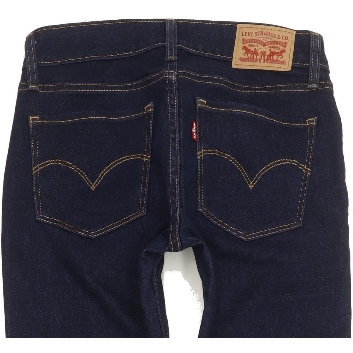 Levi's 711 Women Blue Skinny Slim Stretch Jeans W26 L29