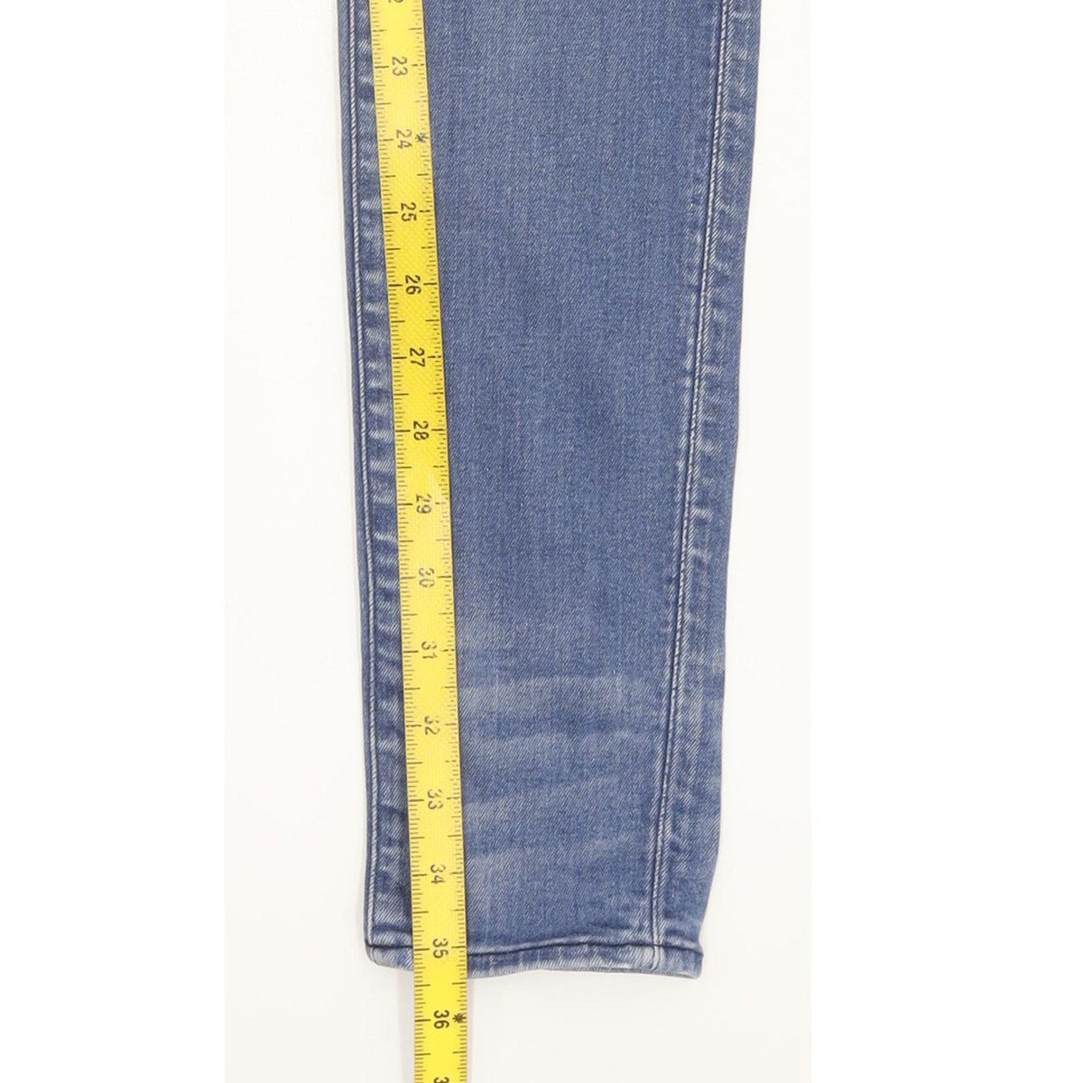 G-Star 3301 Low Women Blue Skinny Slim Stretch Jeans W28 L35