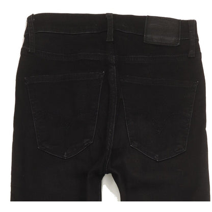 Levi's Mile Women Black Skinny Slim Stretch Jeans W26 L28