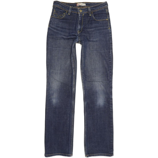 Levi's 627 Women Blue Straight Regular Stretch Jeans W30 L31