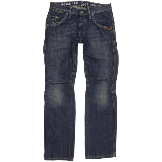 G-Star Jack Men Blue Straight Regular Jeans W32 L32
