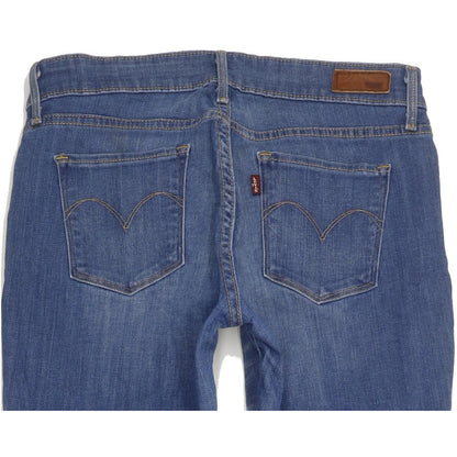 Levi's Demi Curve Women Blue Skinny Slim Stretch Jeans W28 L31