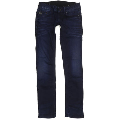 G-Star Women Navy Skinny Slim Stretch Jeans W26 L31