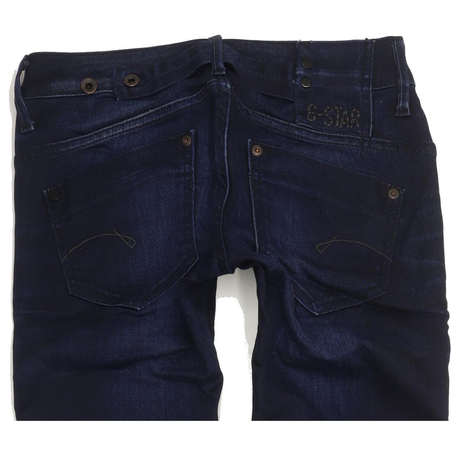 G-Star Women Navy Skinny Slim Stretch Jeans W26 L31