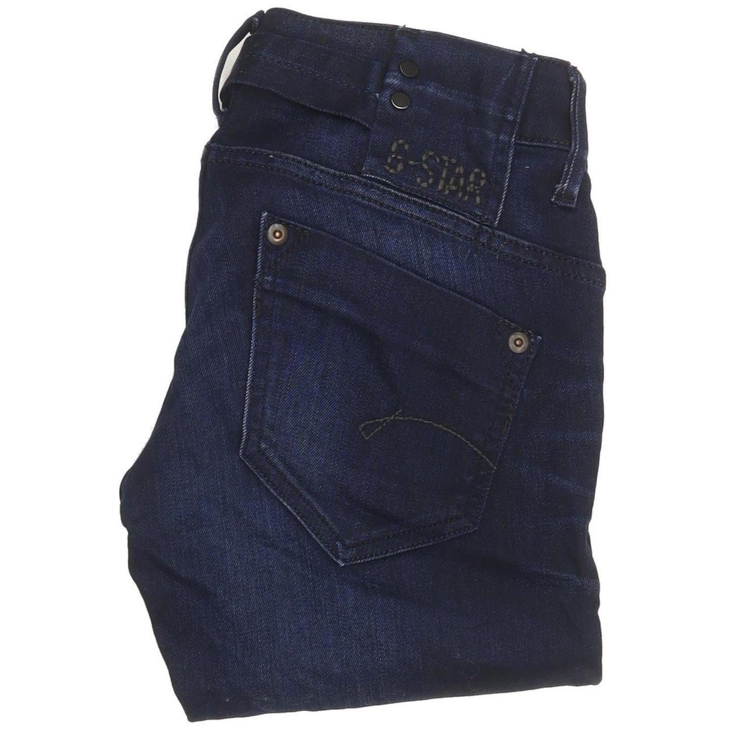 G-Star Women Navy Skinny Slim Stretch Jeans W26 L31