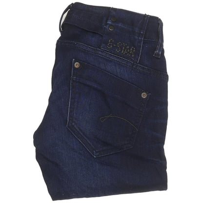 G-Star Women Navy Skinny Slim Stretch Jeans W26 L31
