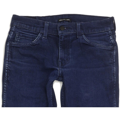 Levi's Line 8 Men Blue Skinny Slim Stretch Jeans W30 L30