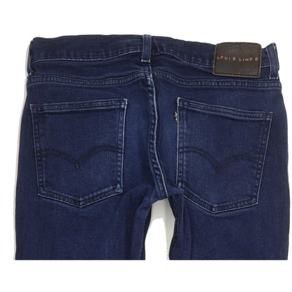 Levi's Line 8 Men Blue Skinny Slim Stretch Jeans W30 L30