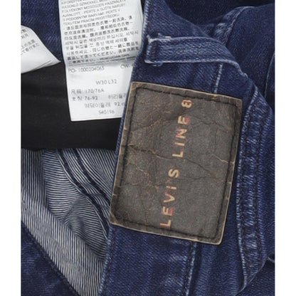 Levi's Line 8 Men Blue Skinny Slim Stretch Jeans W30 L30