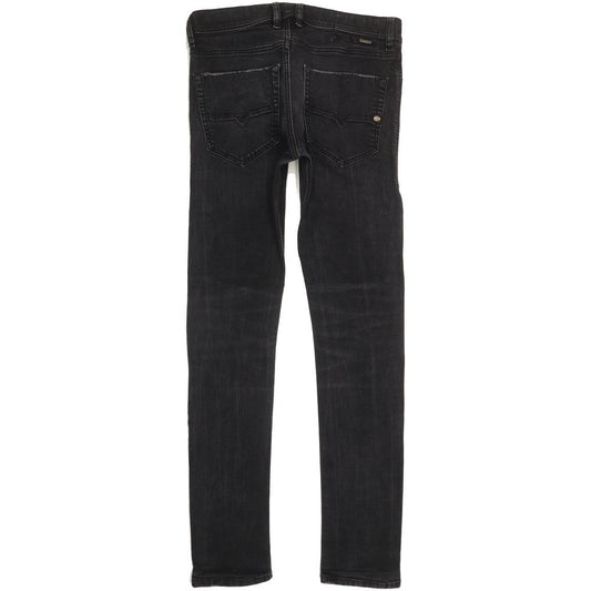Diesel Tepphar 0674N Men Black Tapered Slim Stretch Jeans W29 L31