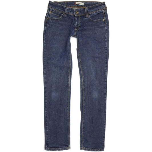 Levi's 571 Women Blue Straight Slim Stretch Jeans W31 L31