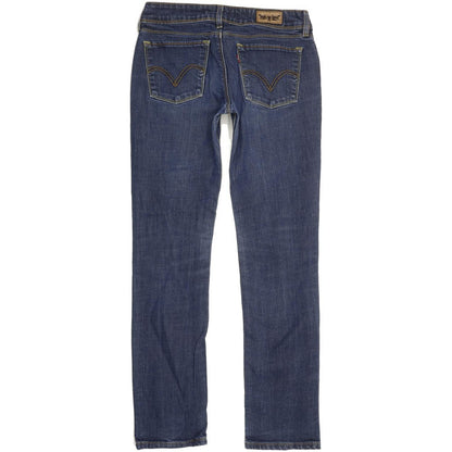 Levi's 571 Women Blue Straight Slim Stretch Jeans W31 L31