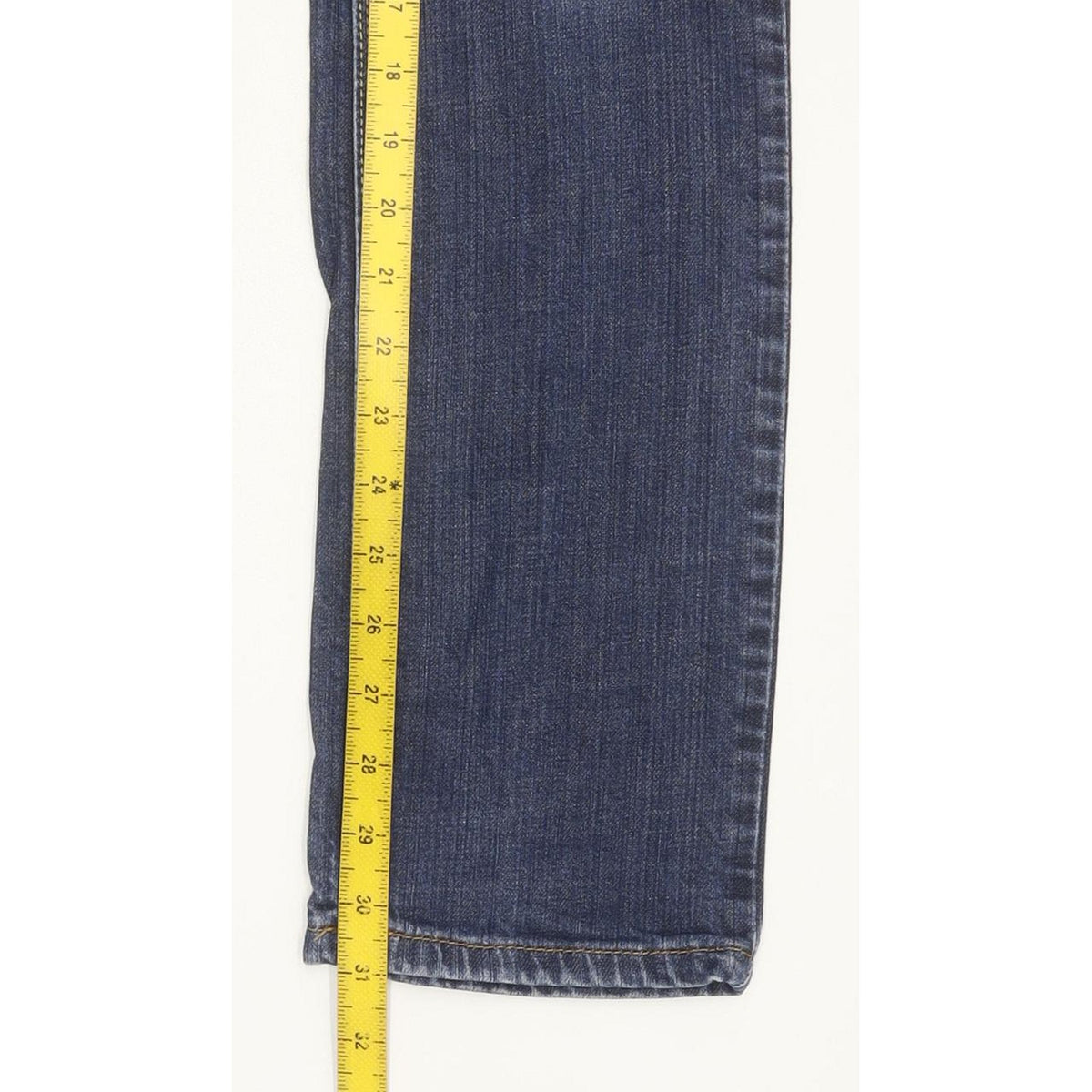 Levi's 571 Women Blue Straight Slim Stretch Jeans W31 L31