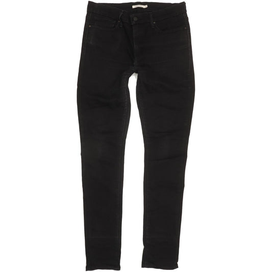Levi's Slimming Women Black Skinny Slim Jeans W32 L33