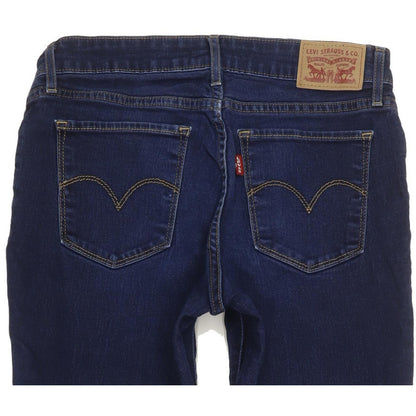 Levi's 711 Women Blue Skinny Slim Stretch Jeans W28 L29