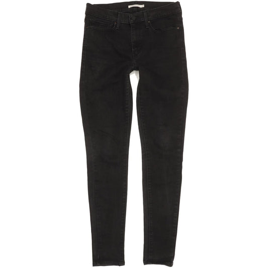 Levi's Slimming Women Black Skinny Slim Stretch Jeans W30 L31