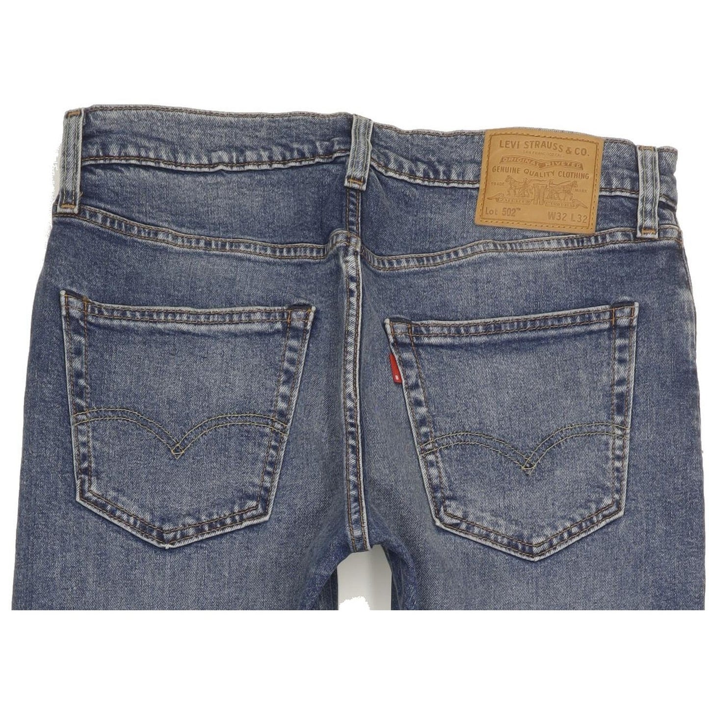 Levi's 502 Men Blue Tapered Regular Jeans W32 L31