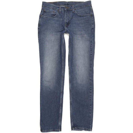 Levi's 511 Men Blue Straight Slim Stretch Jeans W32 L31