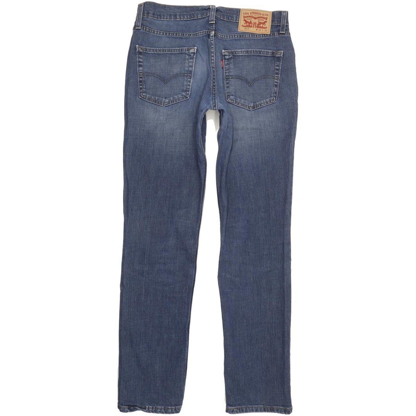 Levi's 511 Men Blue Straight Slim Stretch Jeans W32 L31