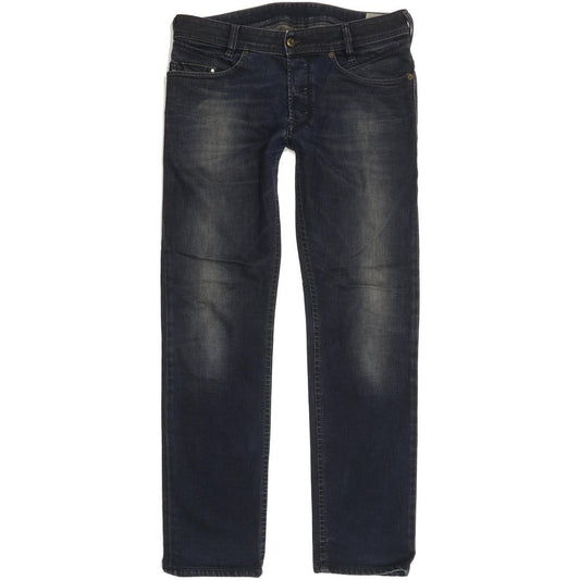 Diesel Iakop 0833Y Men Navy Tapered Slim Stretch Jeans W31 L30