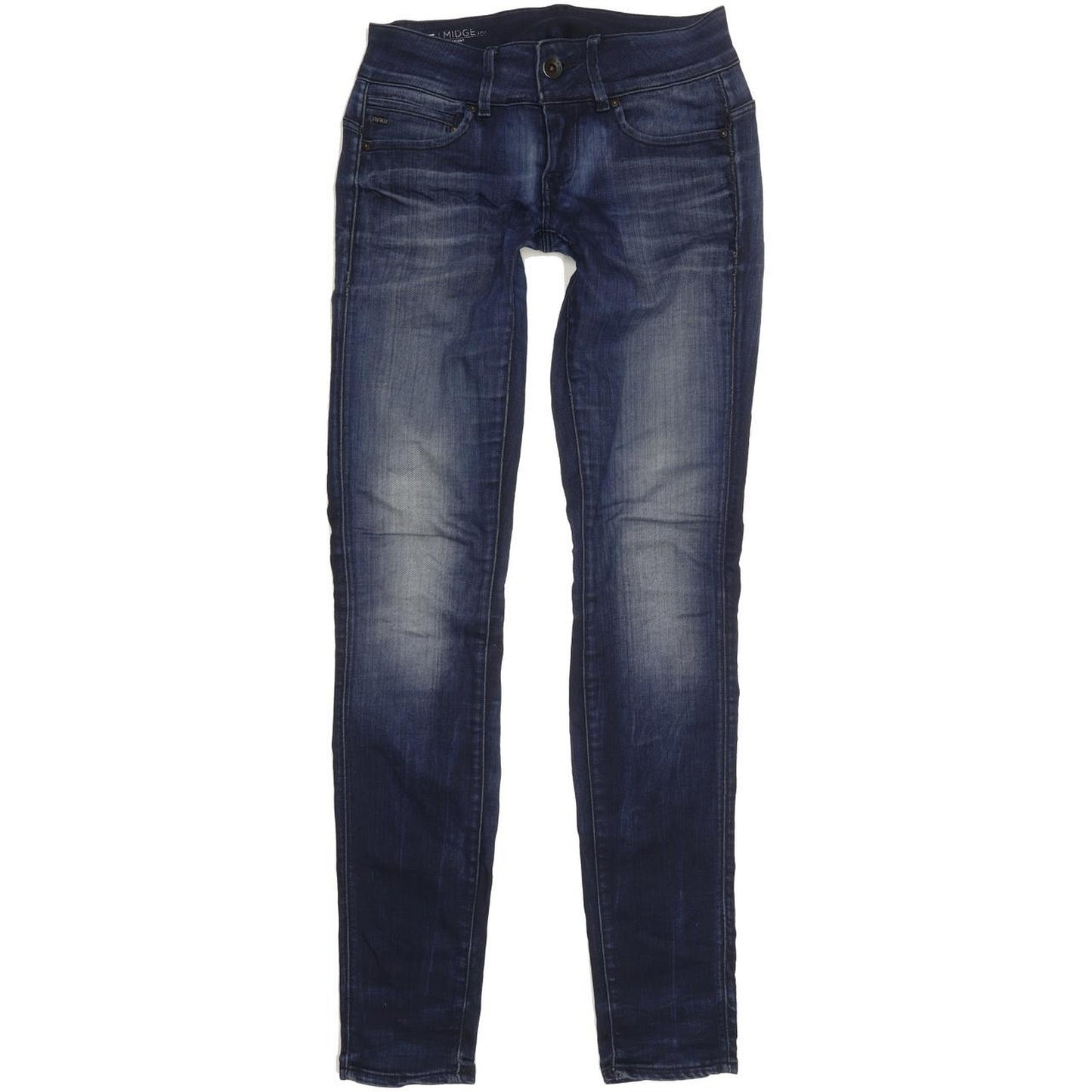 G-Star Midge Cody Women Blue Skinny Slim Stretch Jeans W26 L32