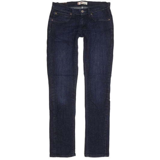 Levi's 491 Women Blue Straight Slim Stretch Jeans W29 L31