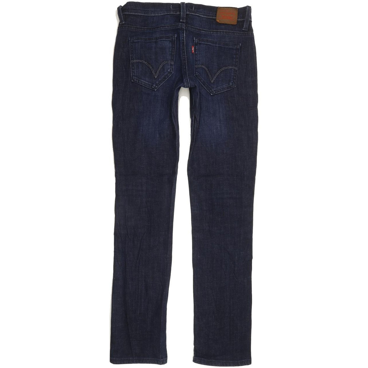 Levi's 491 Women Blue Straight Slim Stretch Jeans W29 L31
