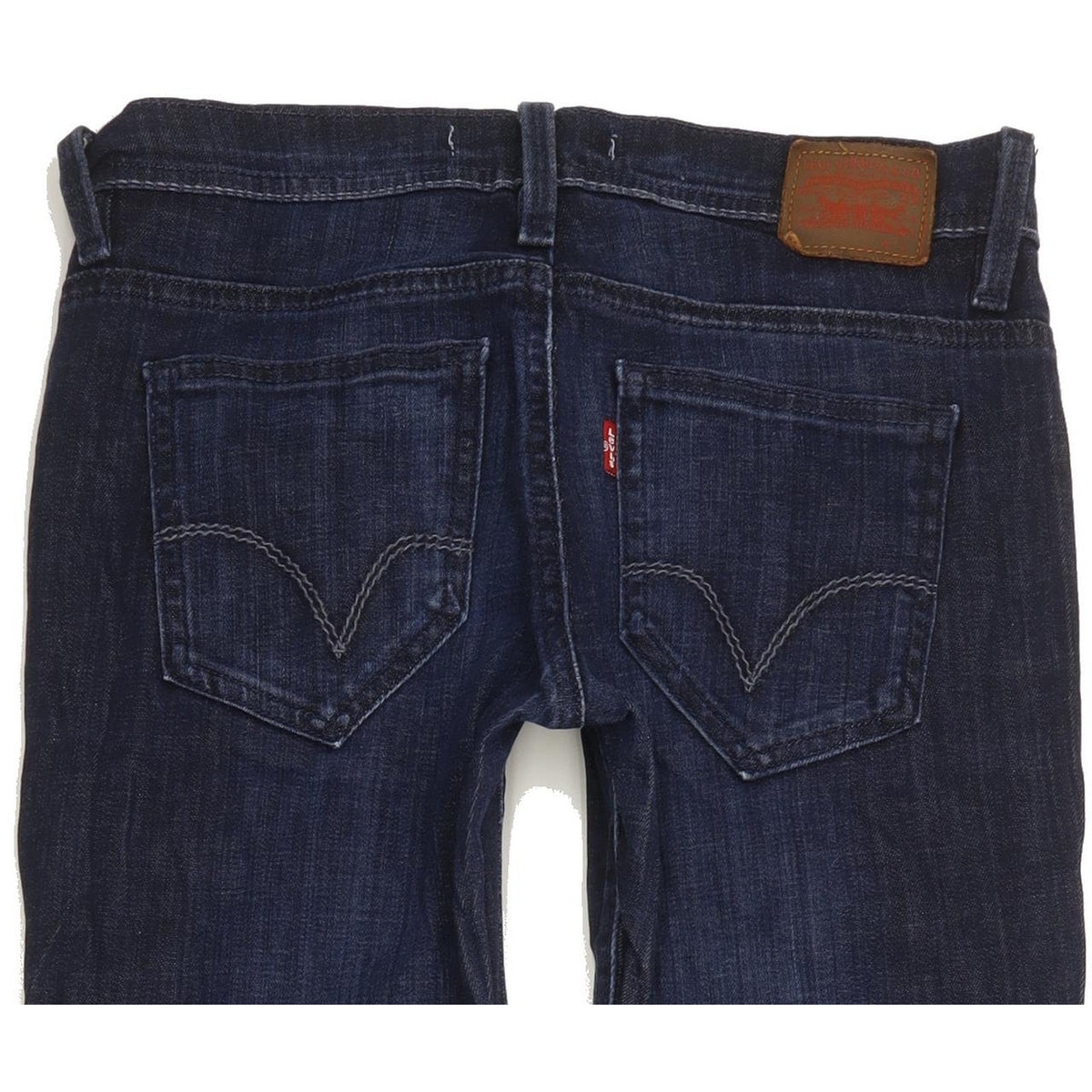 Levi's 491 Women Blue Straight Slim Stretch Jeans W29 L31