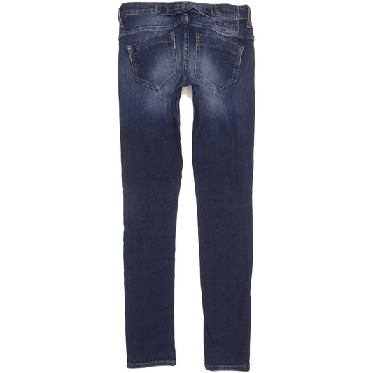 G-Star Midge Women Blue Skinny Slim Stretch Jeans W27 L32